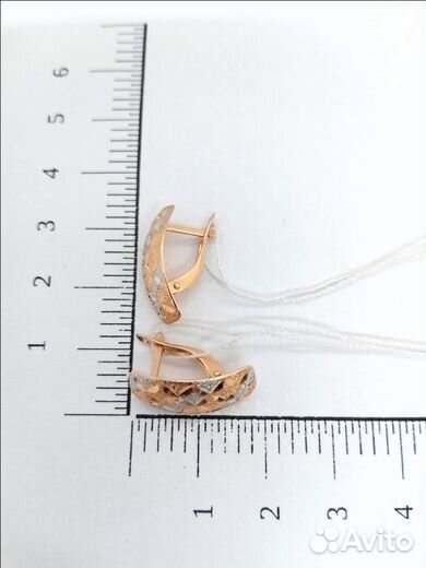 Серьги Золото