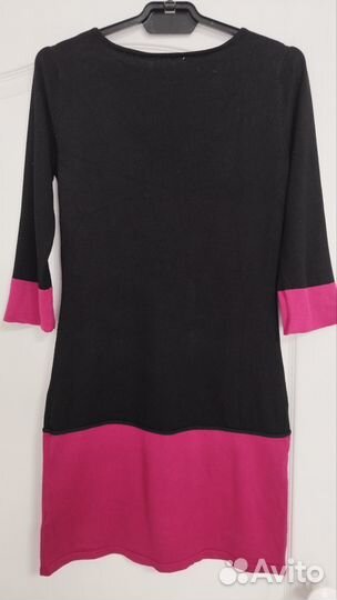 Платье трикотажное мини