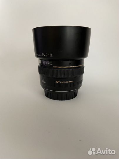 Обьектив Canon EF 50mm f 1:1.4 made IN japan