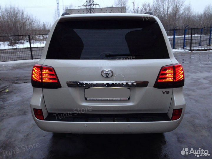 Стопы (Фонари) LED Toyota Land Cruiser 200, 07-15г
