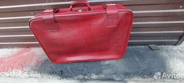 Кожаный чемодан СССР