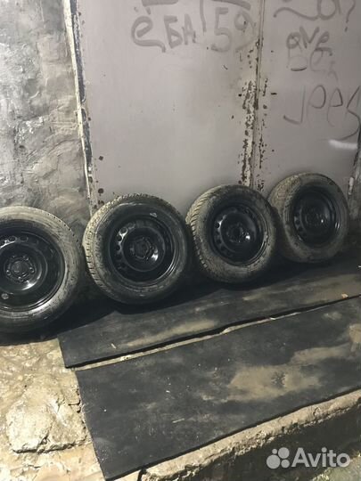 Комплект зимних колёс на штампах R15 195/65