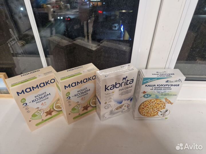 Каши на козьем молоке