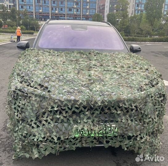 Сеть маскировочная зеленая, 4х5