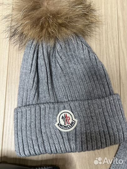 Комплект шапка и шарф детский