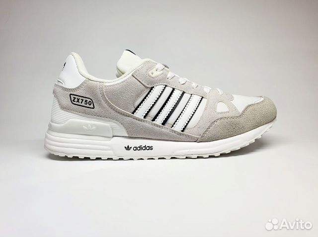 Кроссовки мужские Adidas ZX-750 (Замша)