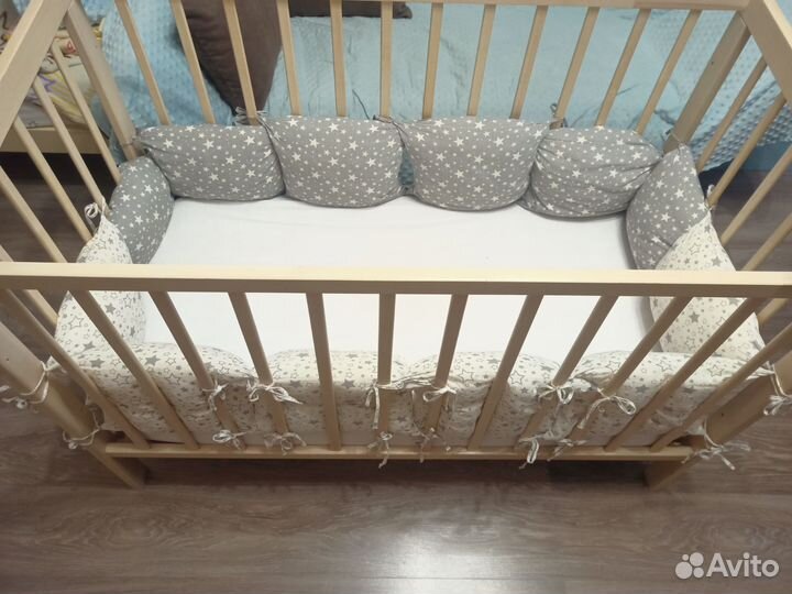 Бортики в кроватку
