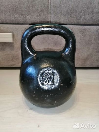 Гиря спортивная, гиря царская 2 пуда(32кг)