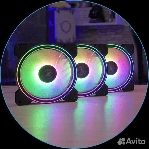 Вентилятор Aerocool Saturn 12F RGB 120мм