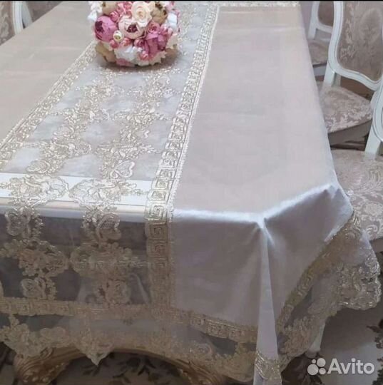 Велюровая скатерть