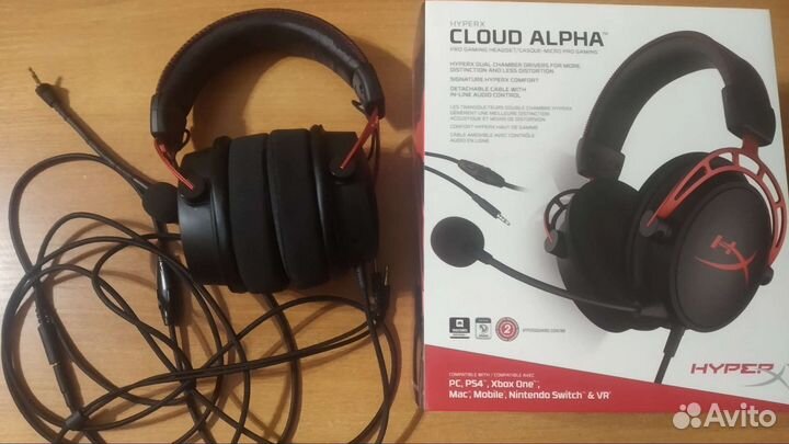 Наушники HyperX Cloud Alpha
