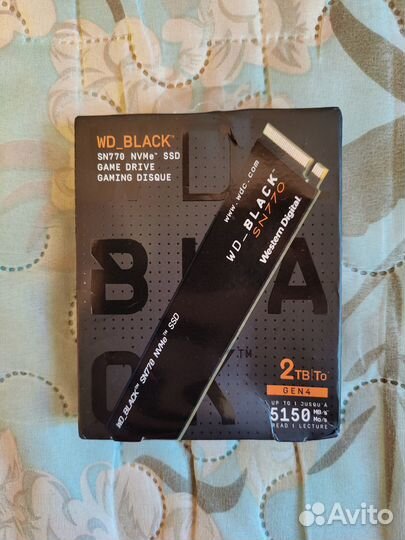 WD Black SN770 2 Tb Новый