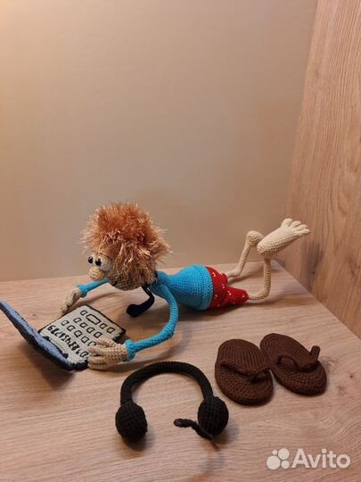 Вязаные игрушки ручной работы