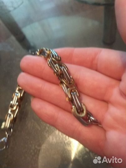 Браслет мужской металл