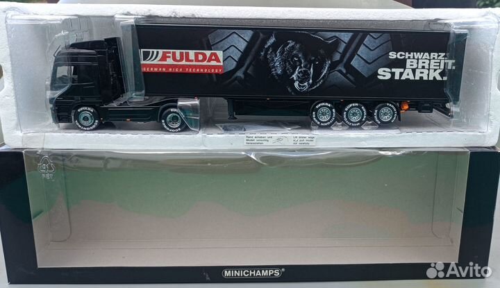 Mercedes-Benz Actros mp2 Fulda, minichamps 1:43