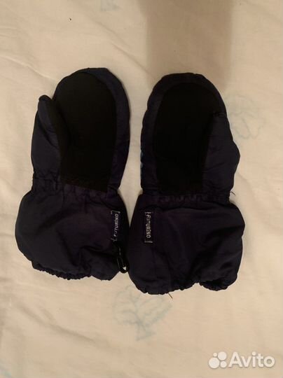 Шапка шлем и варежки