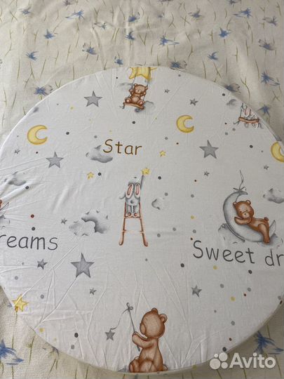 Матрас круглый 75