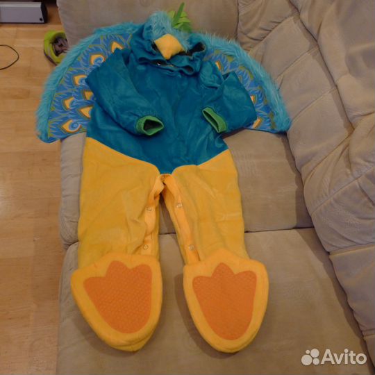 Карнавальный костюм Павлин, 6 м-2 г, США, нов