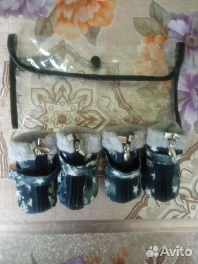 Ботиночки для маленькой собачки