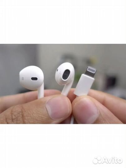 Наушники apple earpods lightning