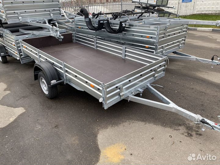 Московский прицеп 3х1.5м без тента