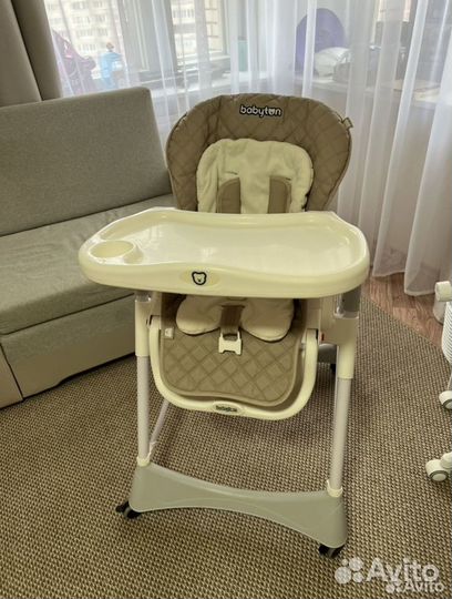 Стульчик для кормления babyton трансформер