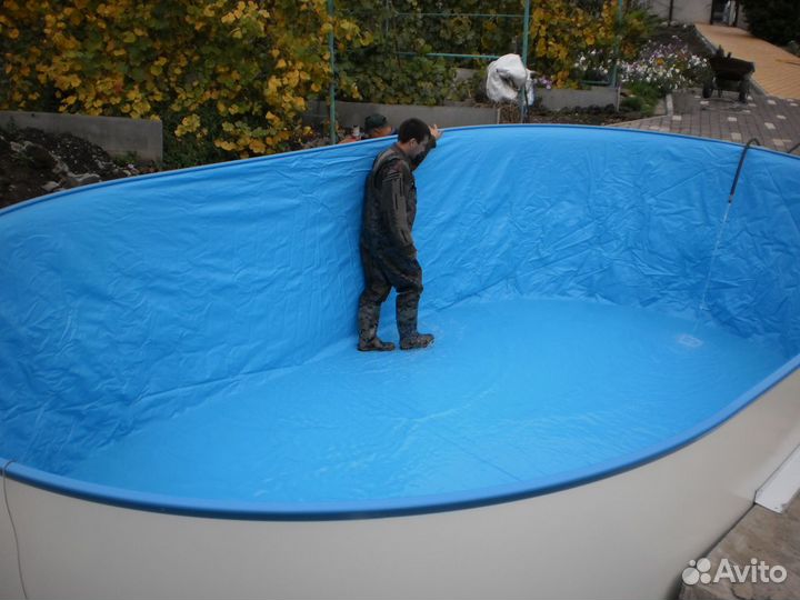 Чулок-мешок из пвх для бассейна