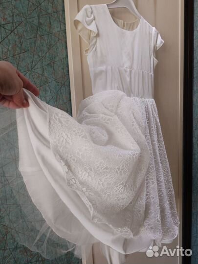 Платье, 110р, белое