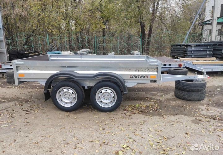 Прицеп двухосный 2,5х1,3м (750кг) в Ульяновске