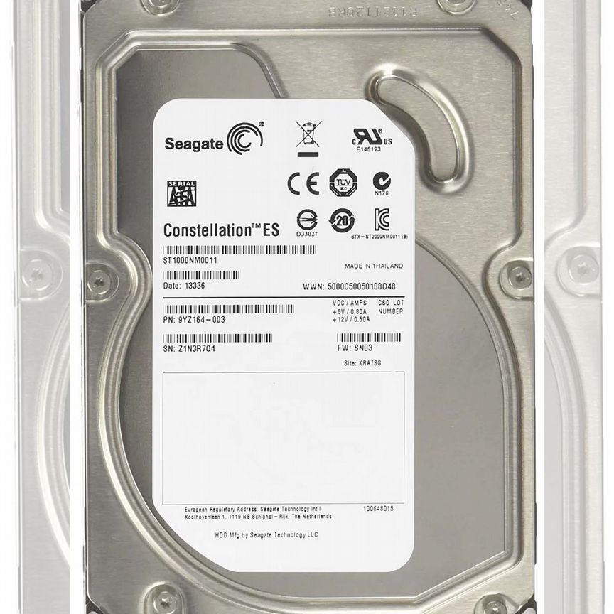[ST1000NM0011] Жесткий Диск 1tb Seagate Sata3.5 St1000nm0011