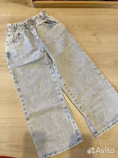 Джинсы для девочки 128