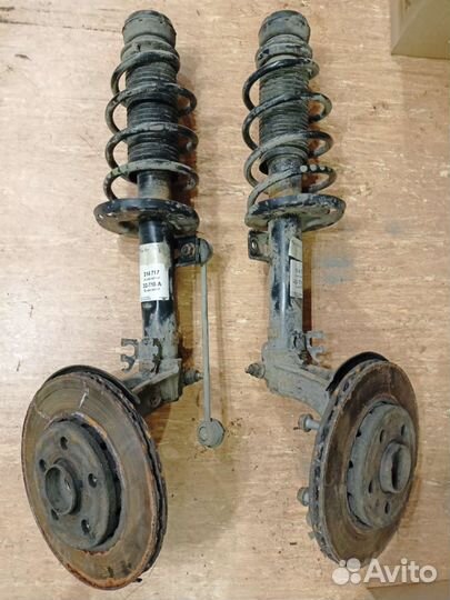 Стойка амортизатора в сборе шкода рапид, поло