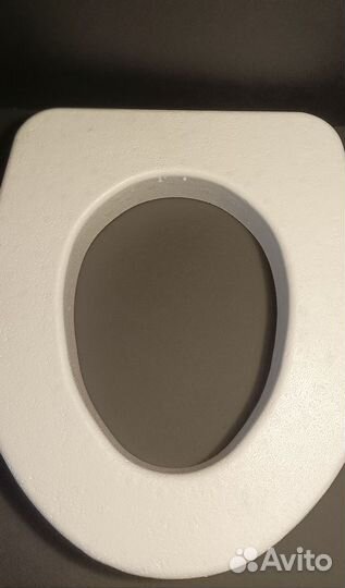 Пенопластовая сидушка(сиденье) для дачного туалета