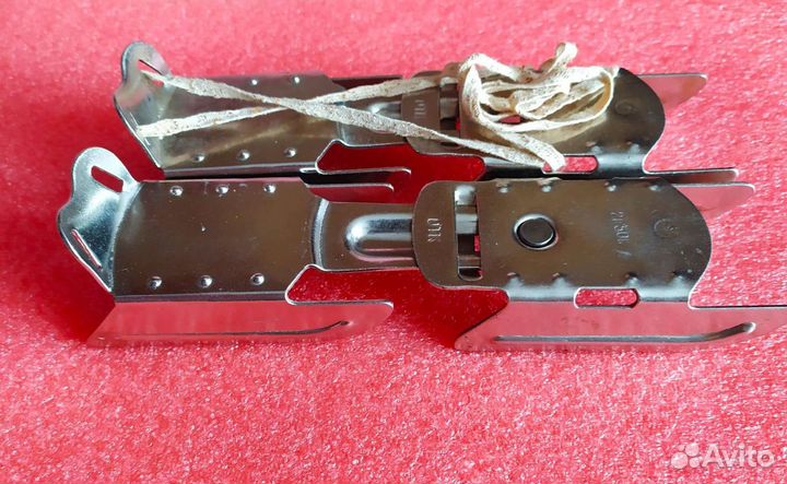 Коньки старые детские. СССР 1953 г. Новые