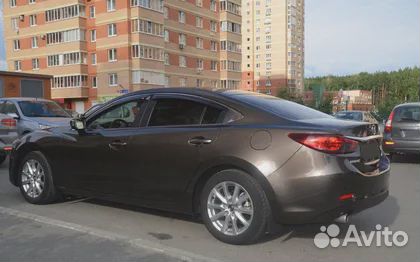 Дефлекторы окон для Mazda 6 III Sd 2012-2017;2018