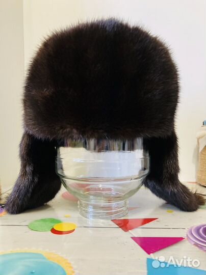 Шапка норковая женская