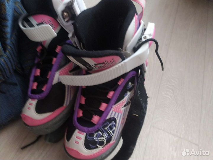 Коньки детские раздвижные 29 32