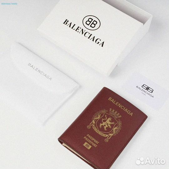 Обложка на паспорт Balenciaga (Арт.14097)