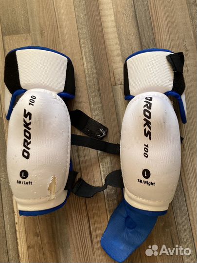 Налокотники хоккейные sr размер L