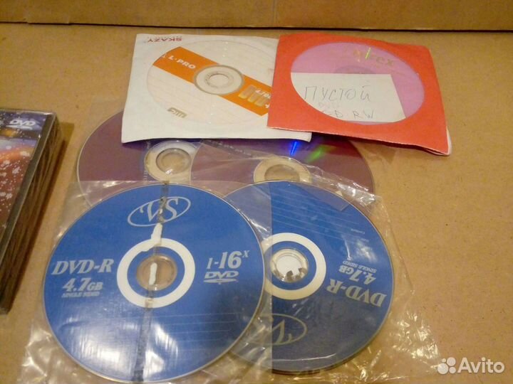 DVD R пустые болванки диски для записи CD MP3 DVD