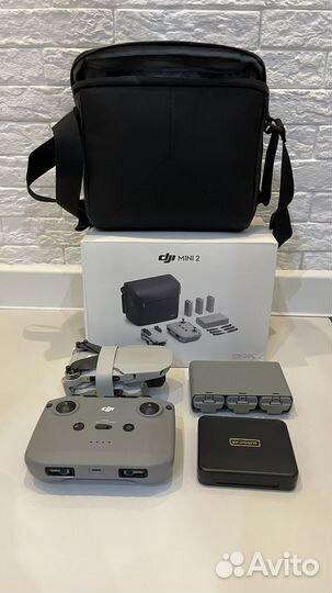 Квадрокоптер Dji mini 2 fly more combo