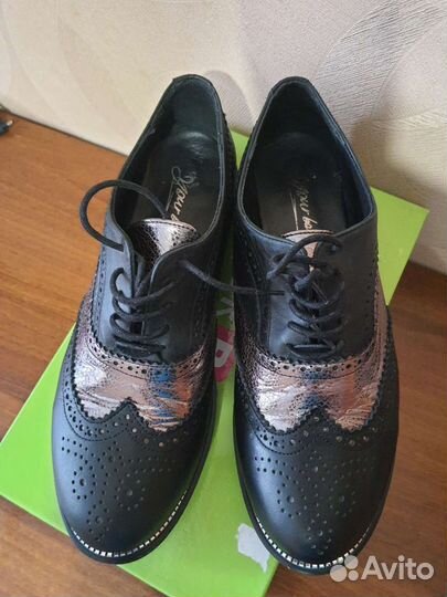 Туфли женские, 40 размер, натуральная кожа