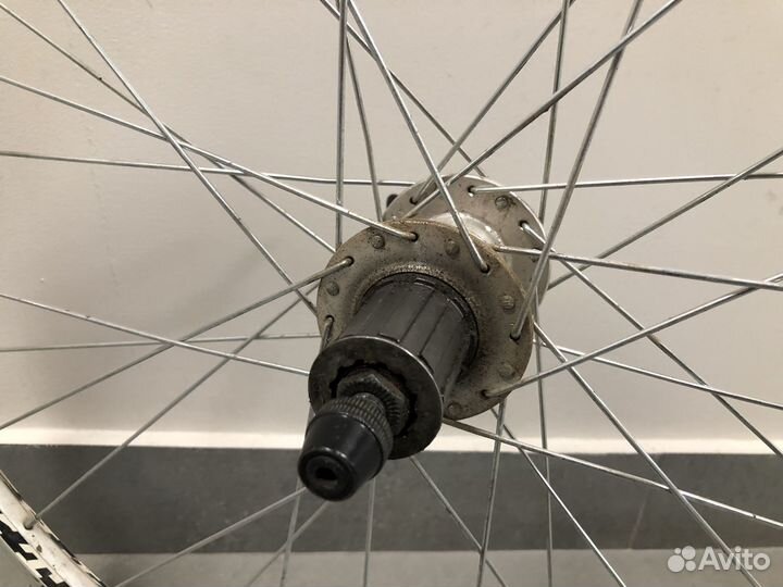 Заднее колесо 26' под кассету эксцентрик