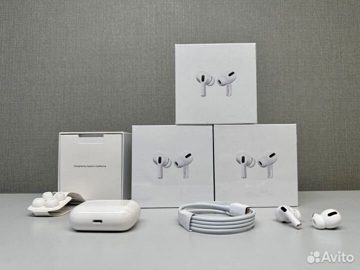 AirPods Premium+ Pro Комплект с чехлом