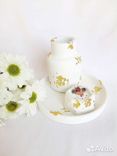 Подарок. Набор из высокопрочного гипса