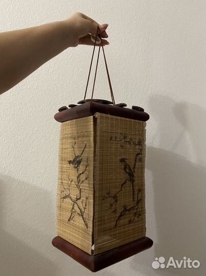 Декоративный японский фонарик торшер