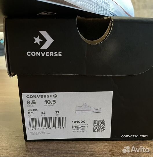 Оригинальные Кеды Converse All Star Chuck Taylor