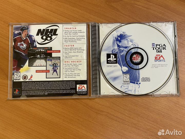 PGA Tour 98 PS1 лицензия