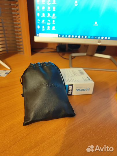 Петличный микрофон boya by-m1