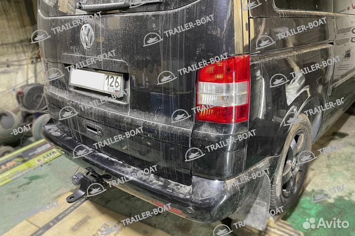 Фаркоп на Volkswagen Caravelle 2003-XX, под квадрат, 45355